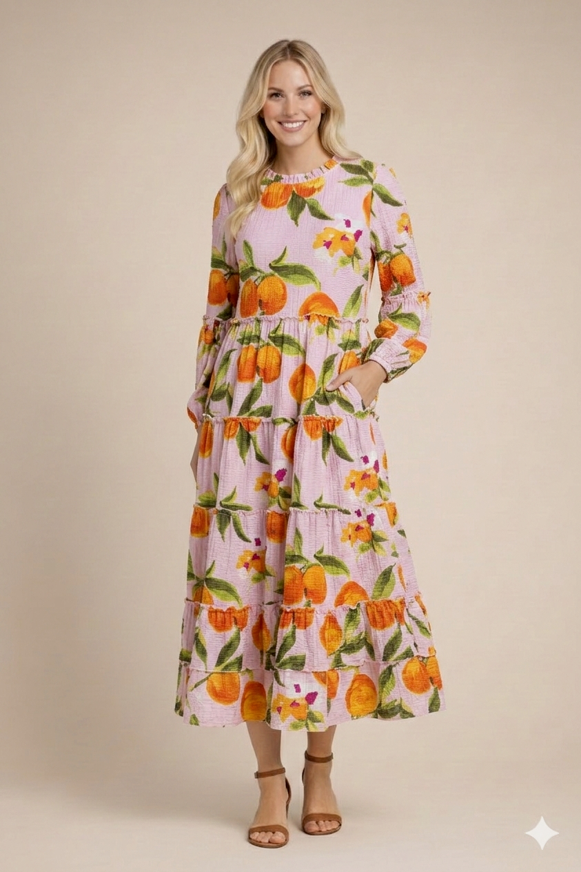 Orange Blossom Dress