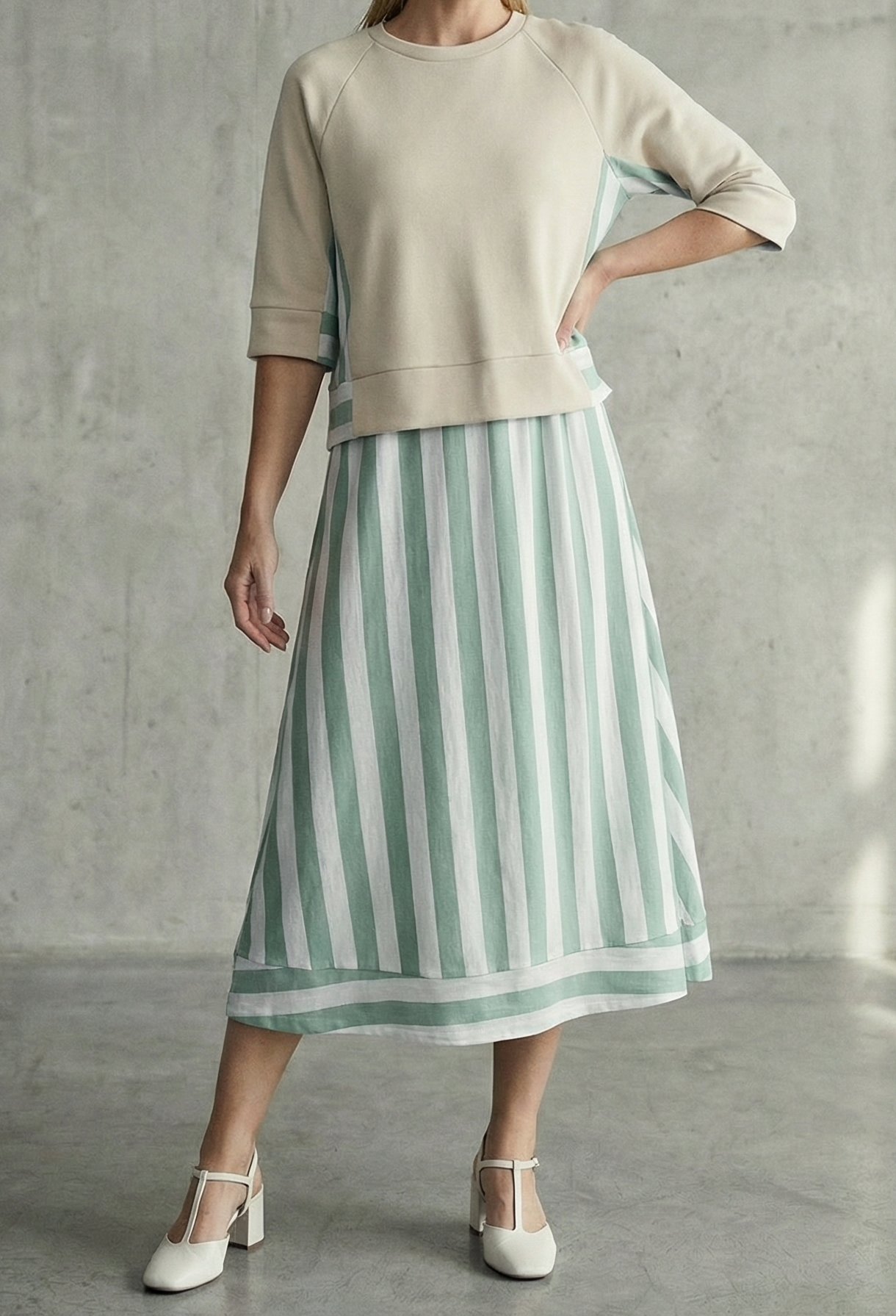 Effortless Layers 2-Piece Knit Dress Set