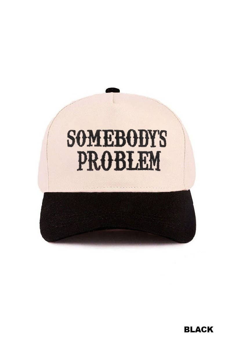Somebody's Problem Canvas Cap | Forest