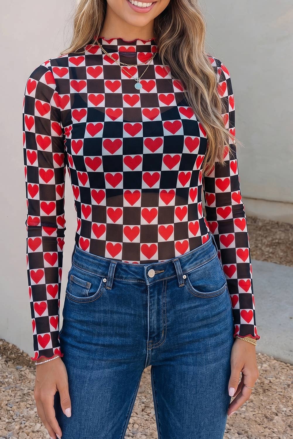 Checkmate Mesh Top