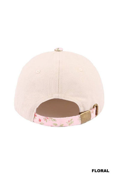 Bad Hair Day Two Tone Canvas Cotton Cap | Leopard