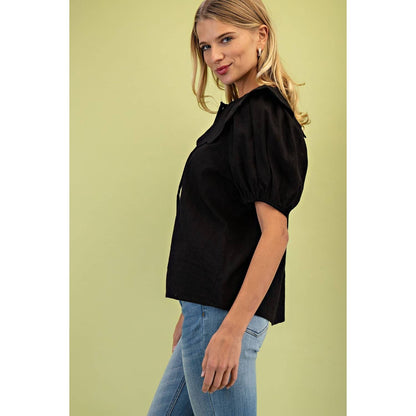 Sweet Magnolia Peter Pan Blouse