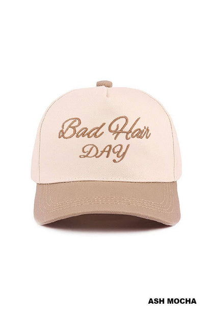 Bad Hair Day Two Tone Canvas Cotton Cap | Leopard