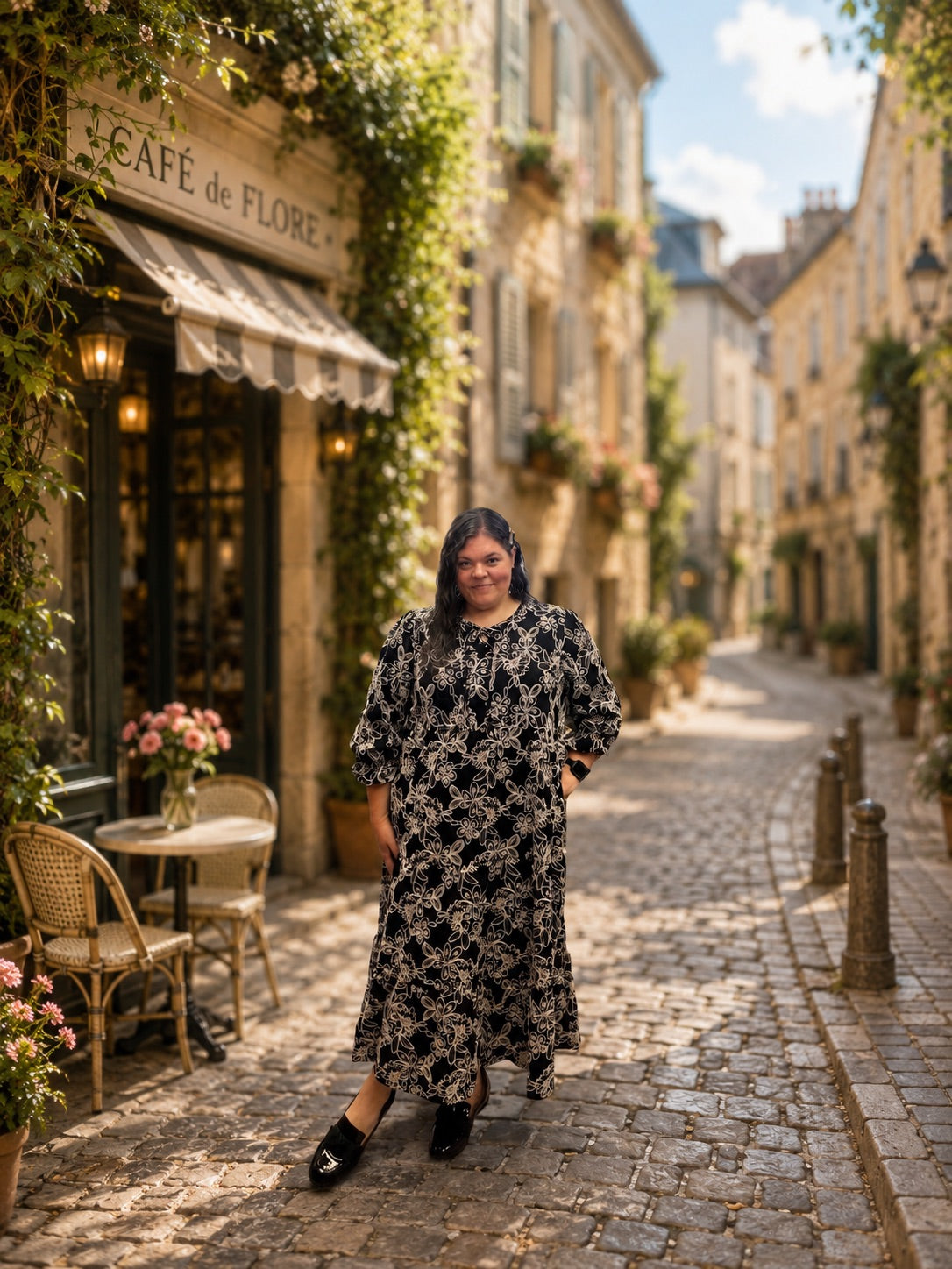 Adelaide Embroidered Dress