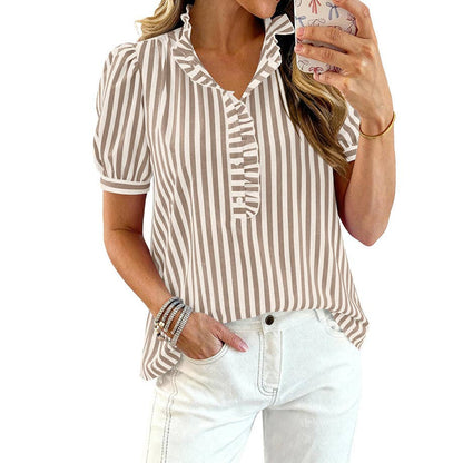 Camden Stripe Blouse