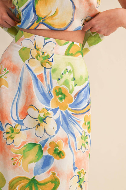 Citrus Bloom Midi Set