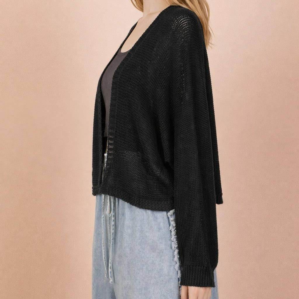 Cozy Charm Knit Cardigan