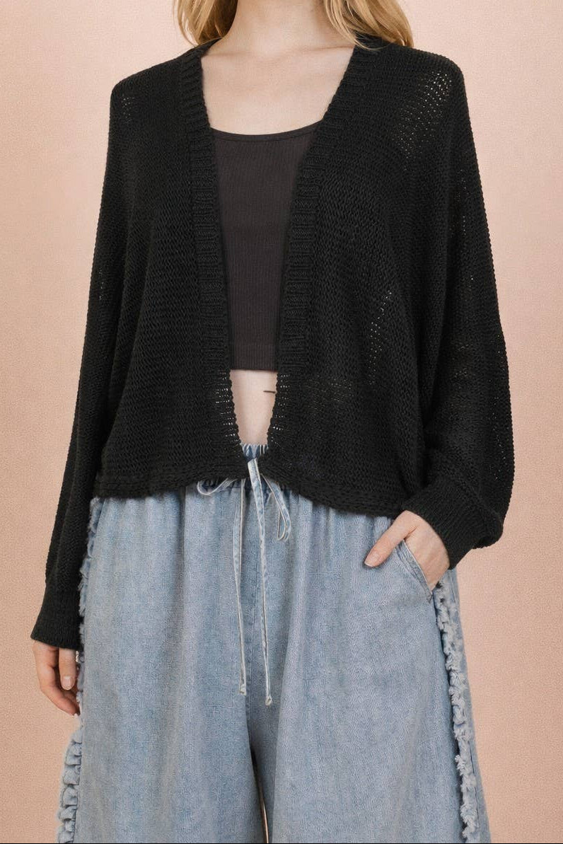 Cozy Charm Knit Cardigan