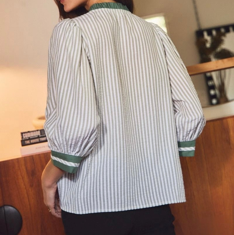 Harbor Stripe Blouse