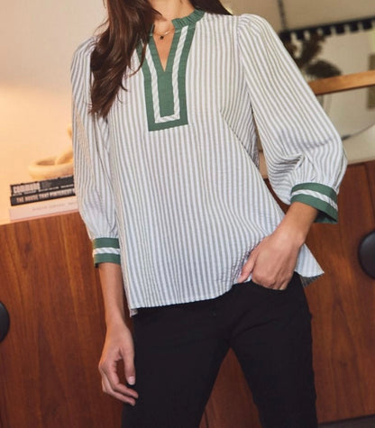 Harbor Stripe Blouse