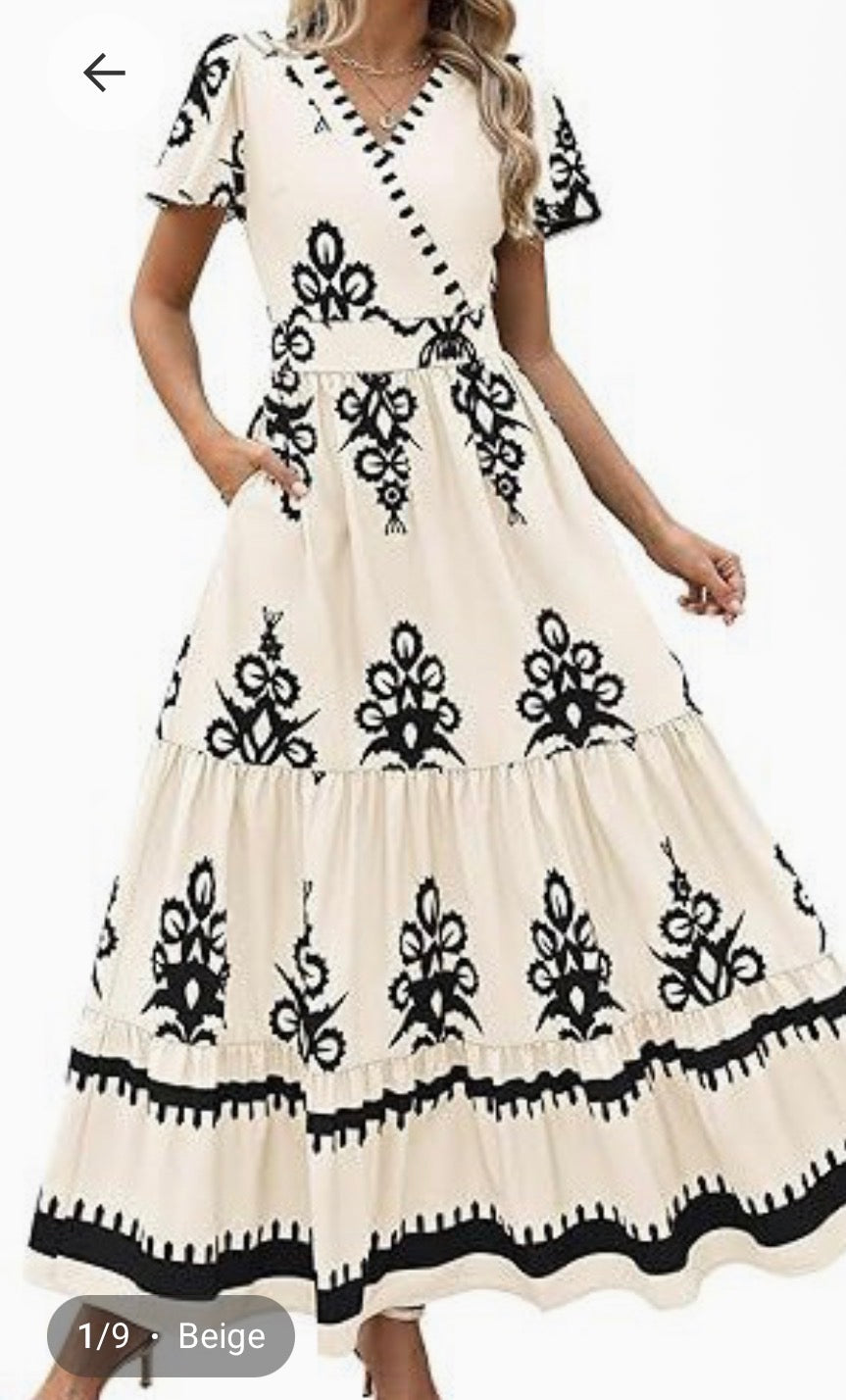 Savannah Grace Midi Dress