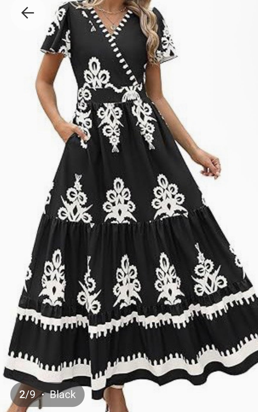 Savannah Grace Midi Dress