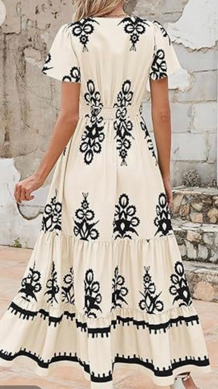 Savannah Grace Midi Dress