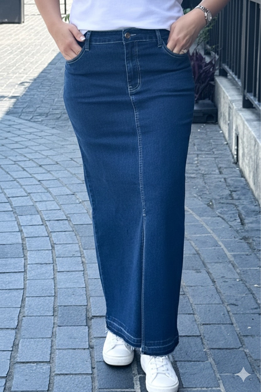 Classic Denim Skirt