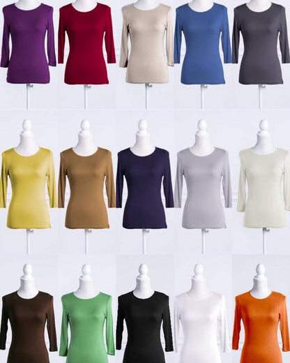 Layering Tees | 3/4 Sleeve