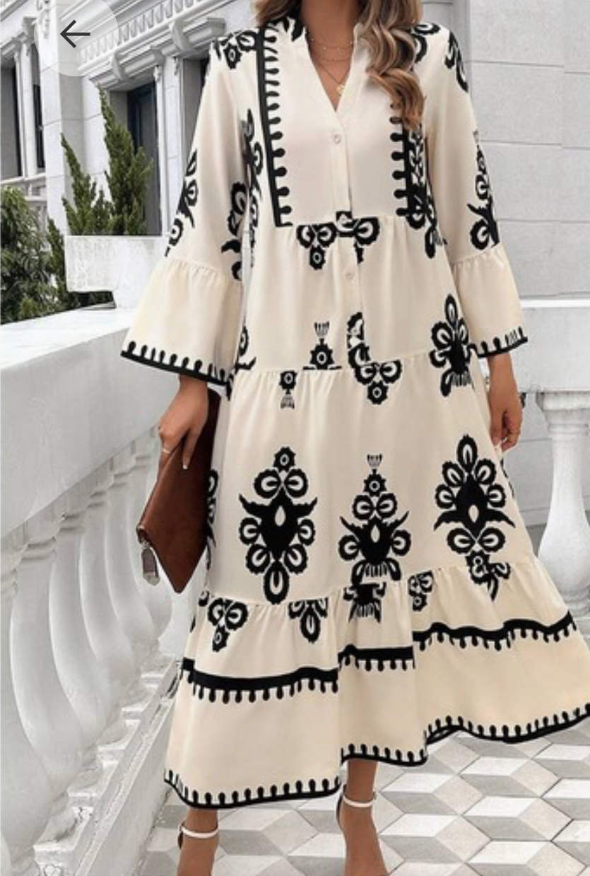 Midnight Majesty Midi Dress