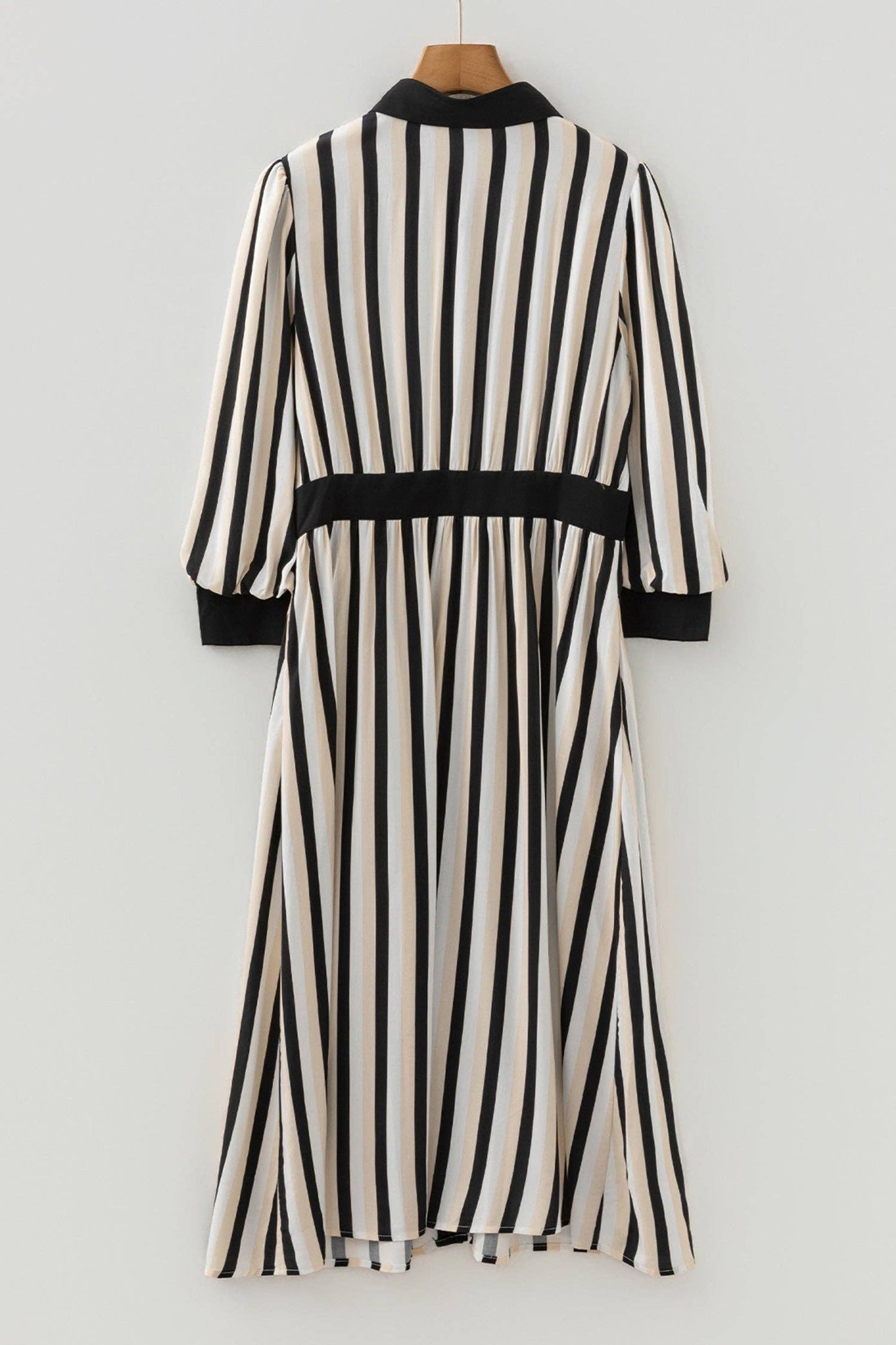 Monroe Stripe Midi Dress