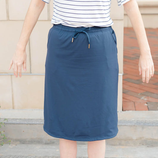 Navy Everyday Skirt
