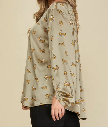 Monarch Trail Blouse