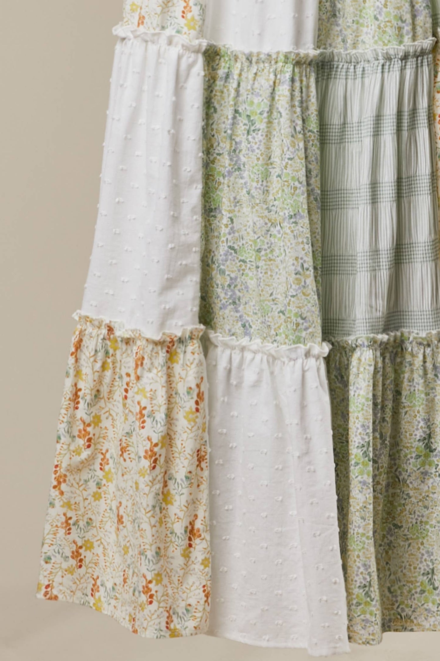 Patchwork Garden Maxi Dress