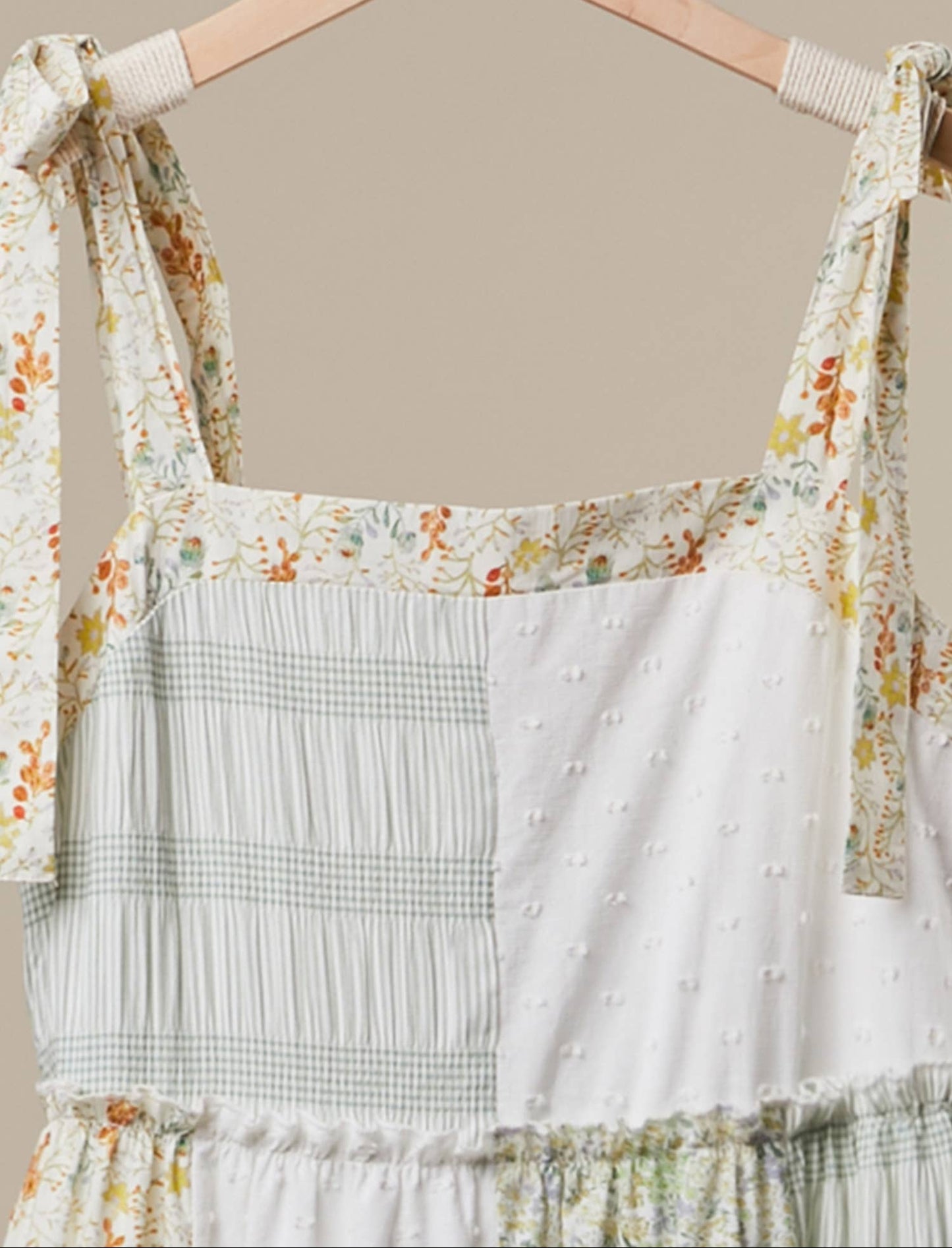Patchwork Garden Maxi Dress