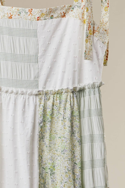 Patchwork Garden Maxi Dress