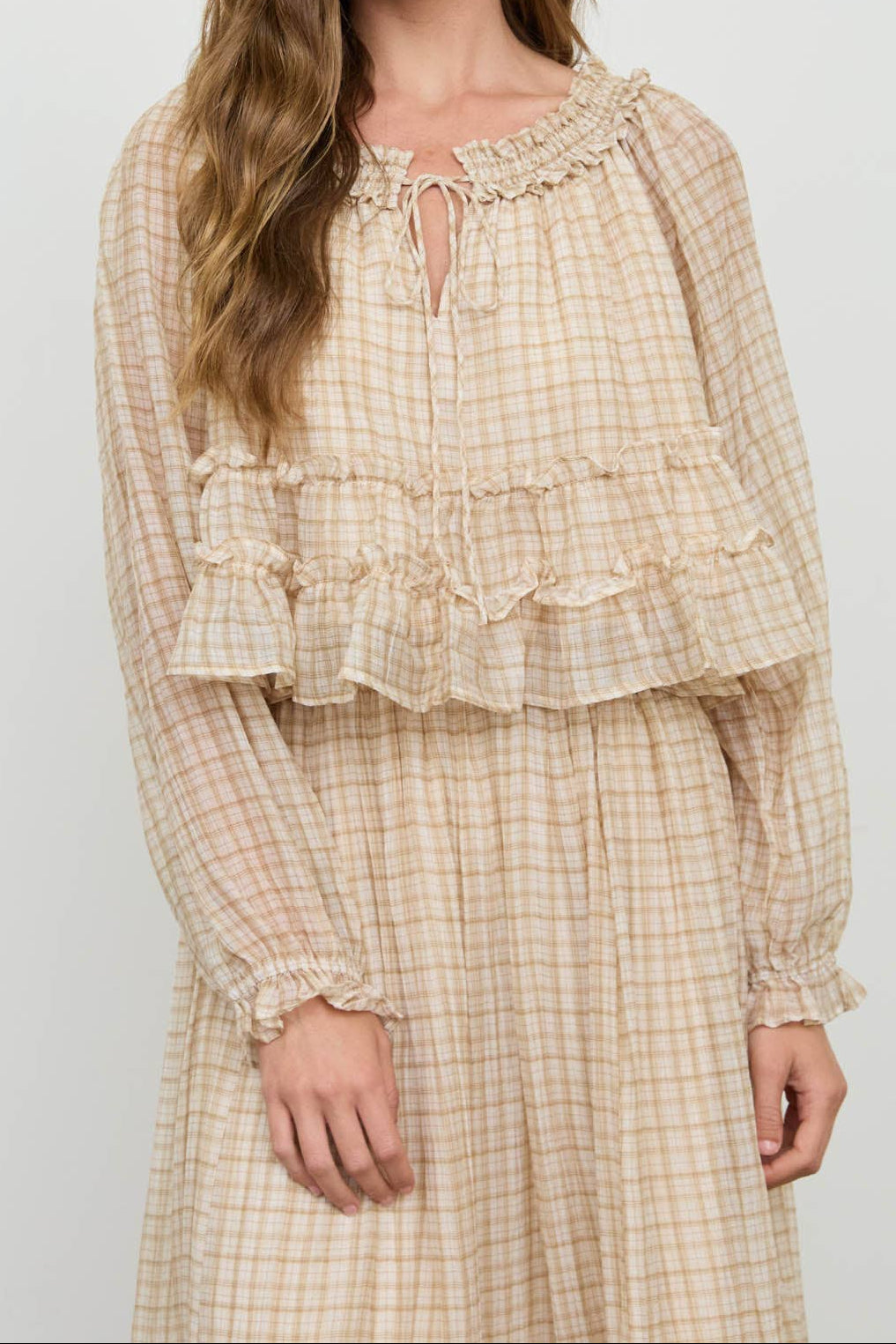 Plaid & Poised Skirt Set
