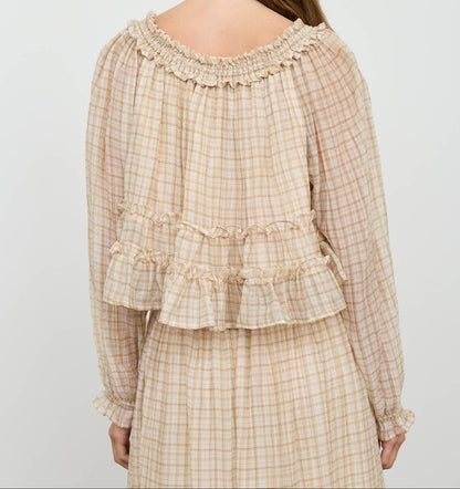 Plaid & Poised Skirt Set