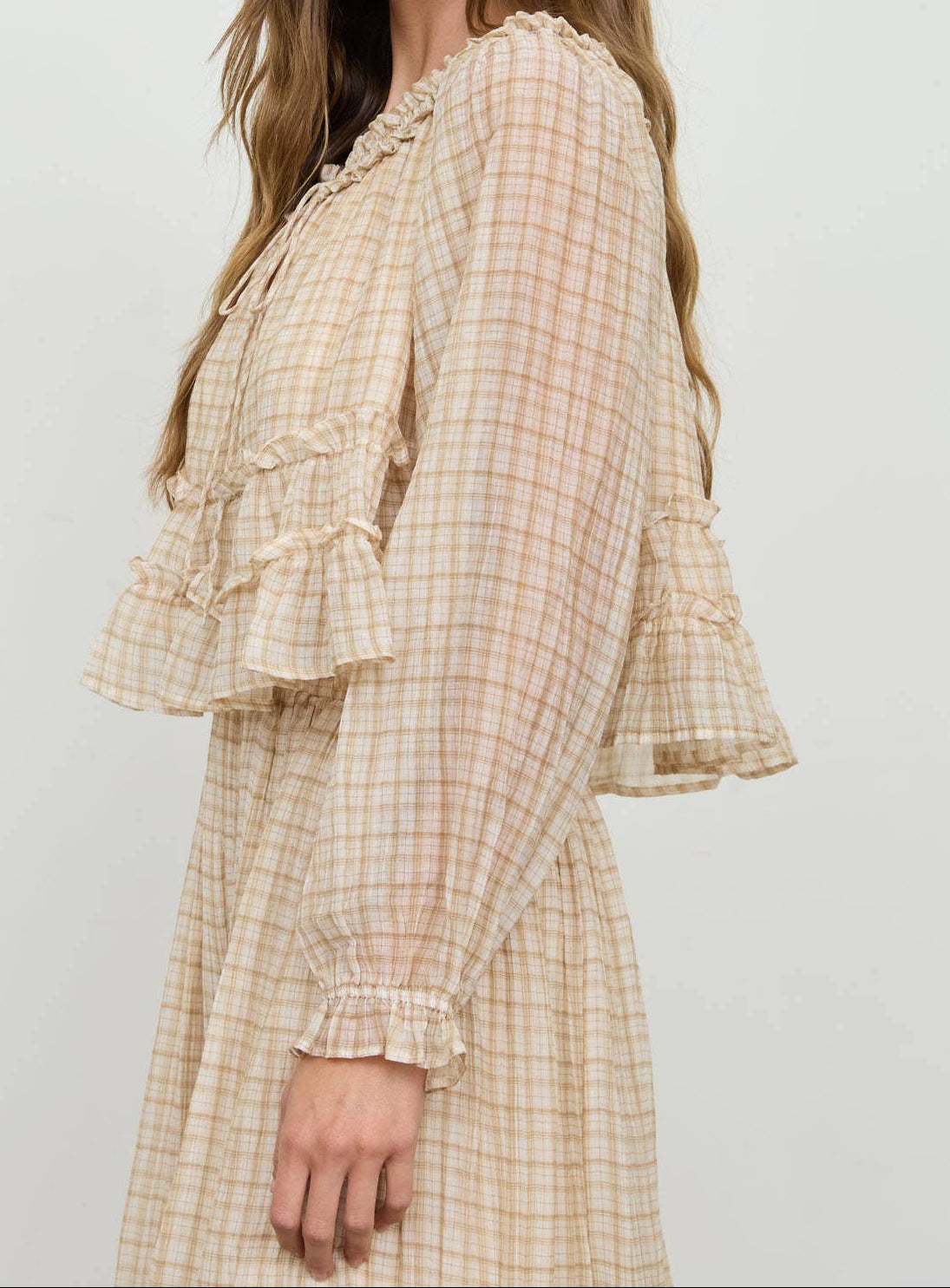 Plaid & Poised Skirt Set