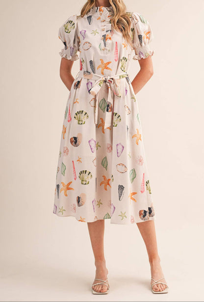 Sea Glass Midi Dress