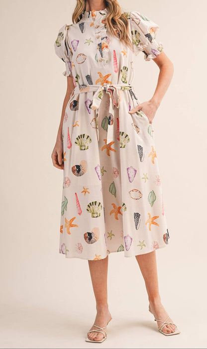 Sea Glass Midi Dress