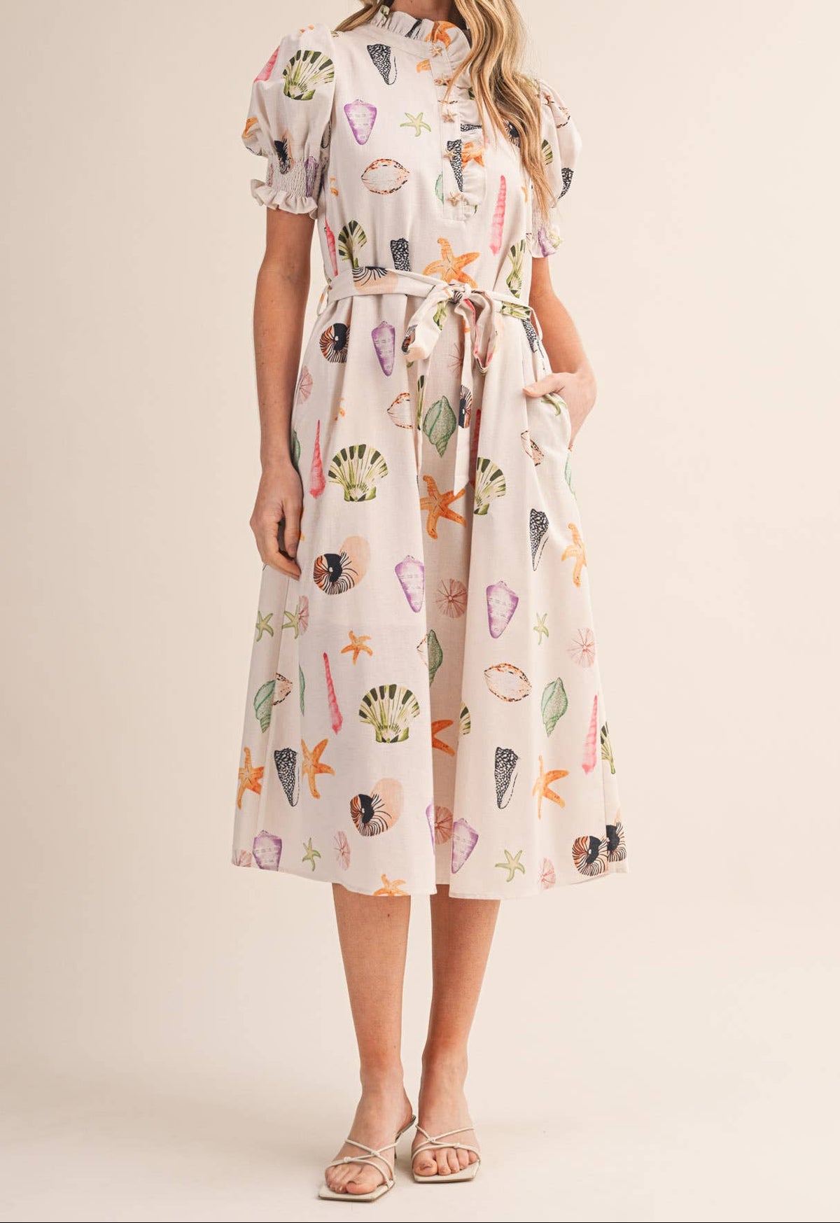 Sea Glass Midi Dress