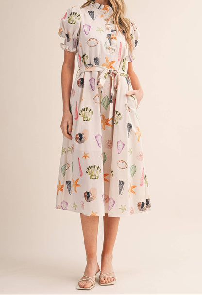 Sea Glass Midi Dress