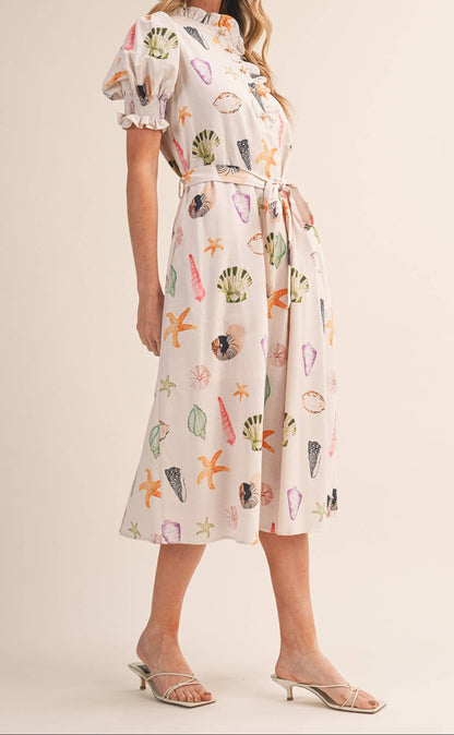 Sea Glass Midi Dress