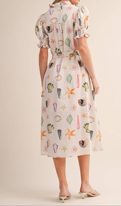 Sea Glass Midi Dress