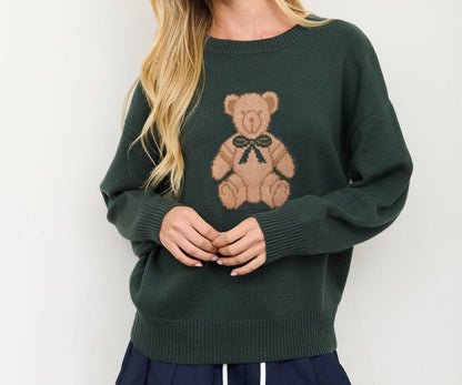 Teddy Days Knit Sweater