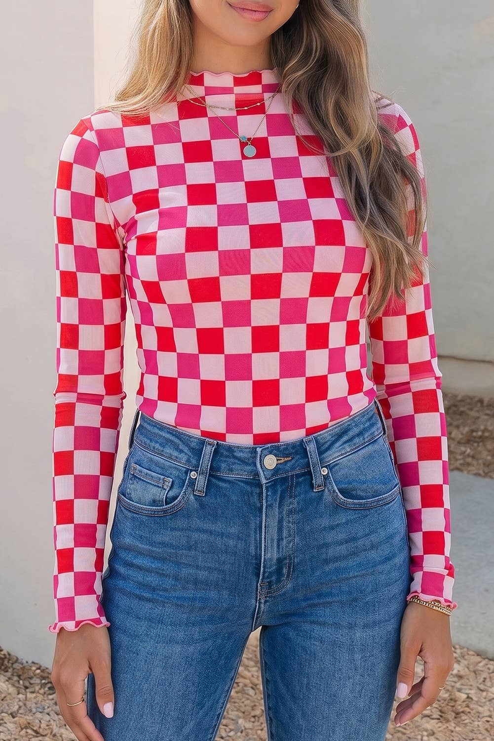 Checkmate Mesh Top