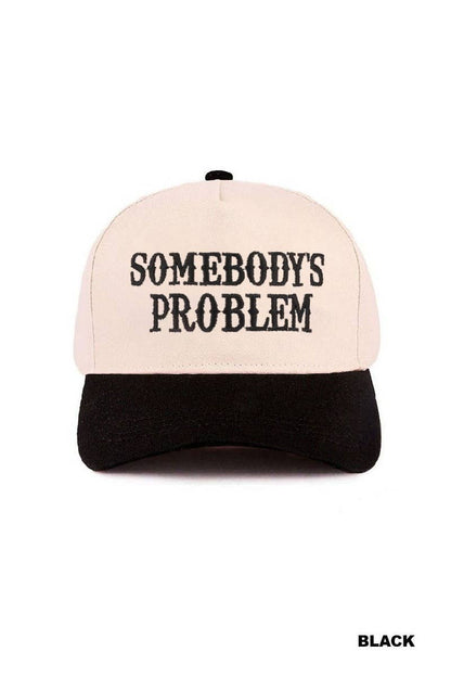 Somebody's Problem Canvas Cap | Forest
