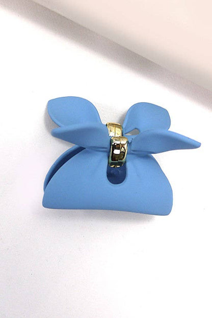 Matte Bow Hair Claw Clip