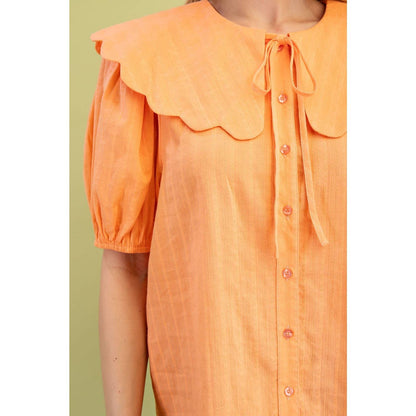 Sweet Magnolia Peter Pan Blouse